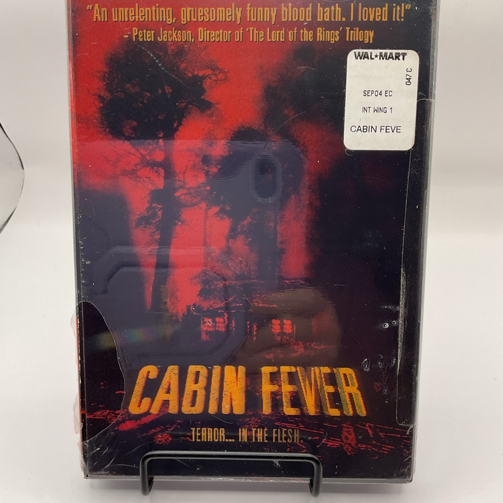 Source Unknown Cabin Fever DVD - Red and Black Cover